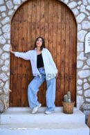 printed oversized shirt