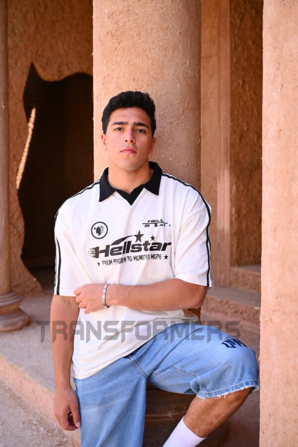 Race Collar Oversized T_shirt - Image 9