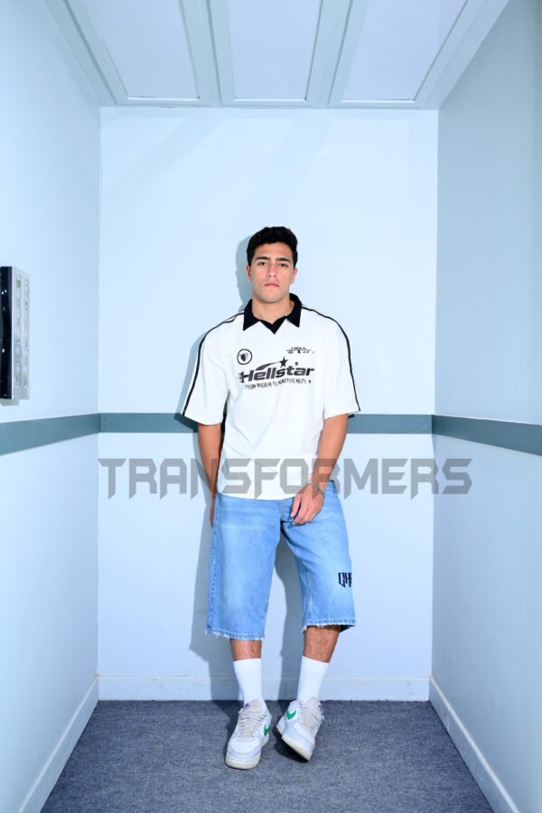Race Collar Oversized T_shirt - Image 5