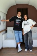 Race Collar Oversized T_shirt