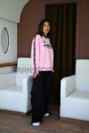 Race Collar Oversized T_shirt